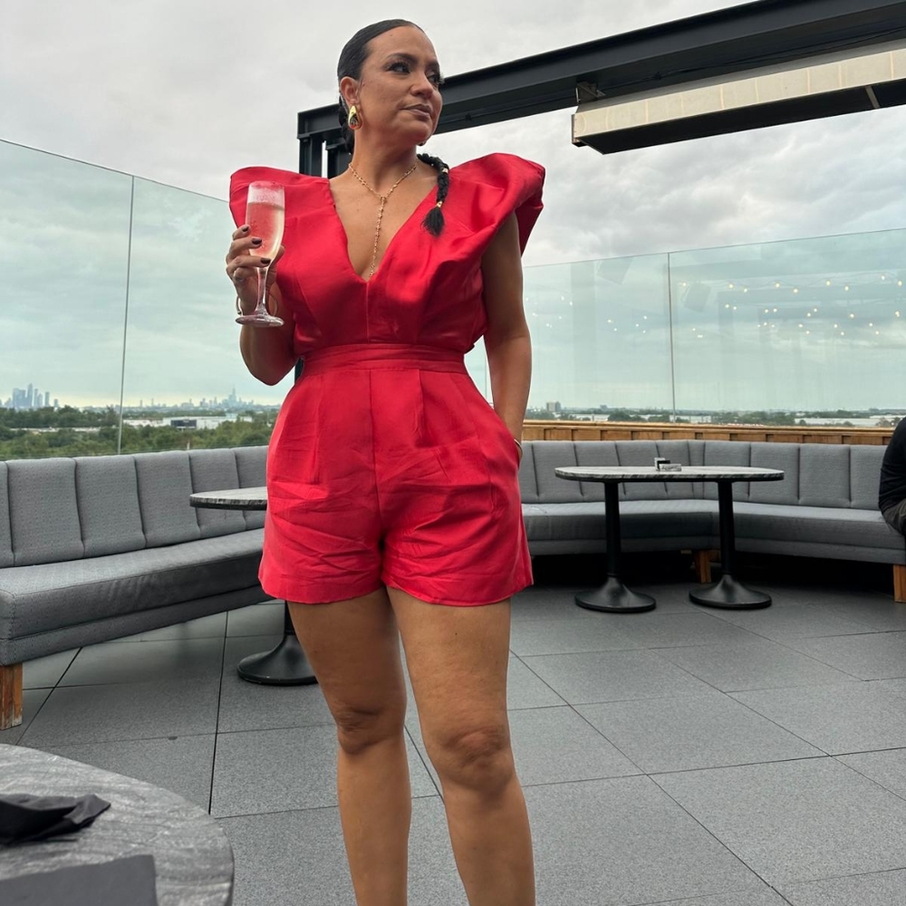 Gracia Red jumpsuit